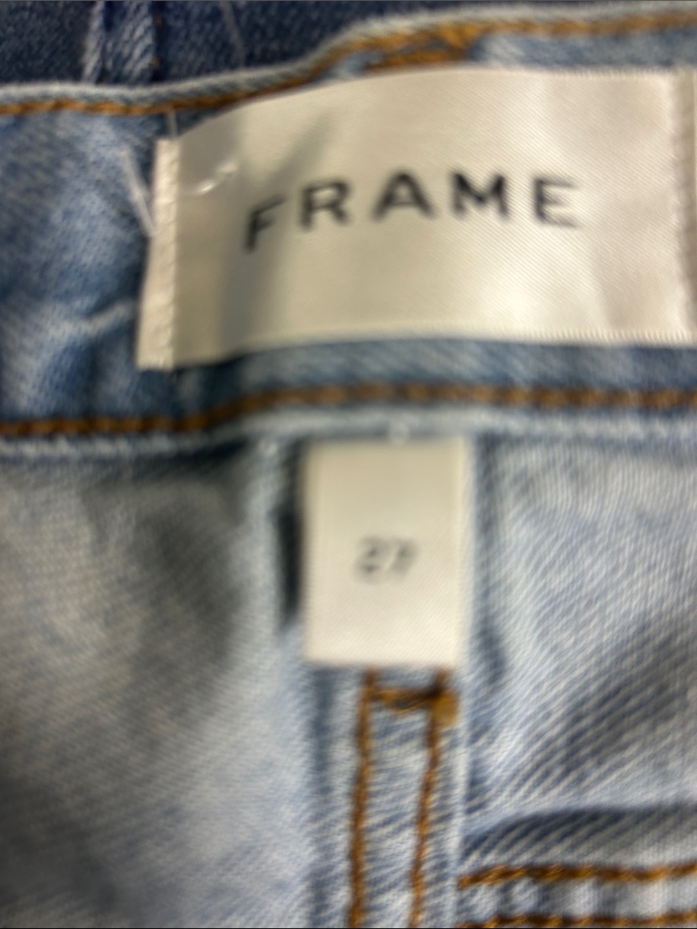 Frame The Drape High Waist Wide Leg Jeans in Sweetheart - Picture 9 of 13